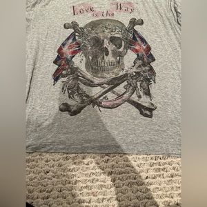 Zara love is the way boxy t shirt